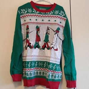 Beatles elf ugly sweater